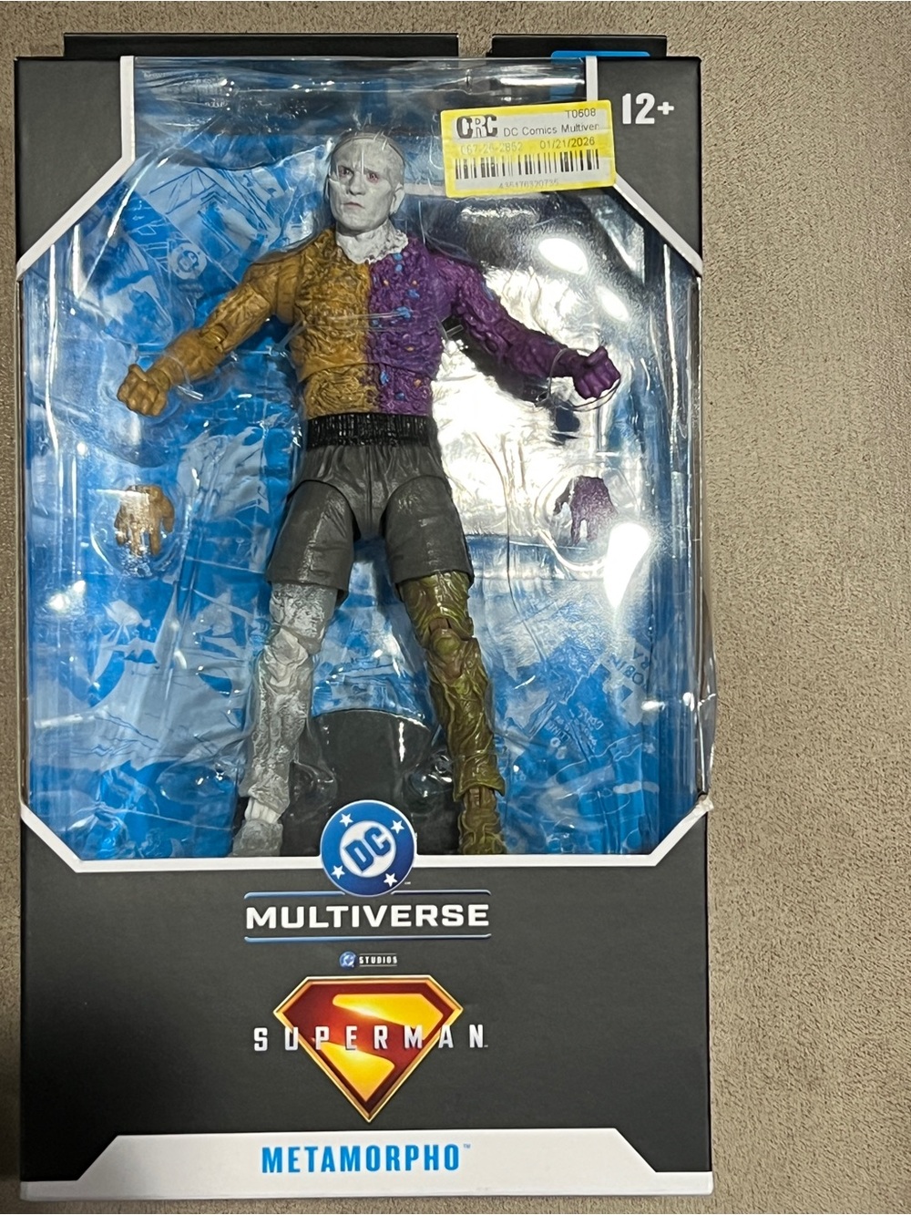McFarlane DC Multiverse Metamorpho (Superman) 7" Figure Brand New!